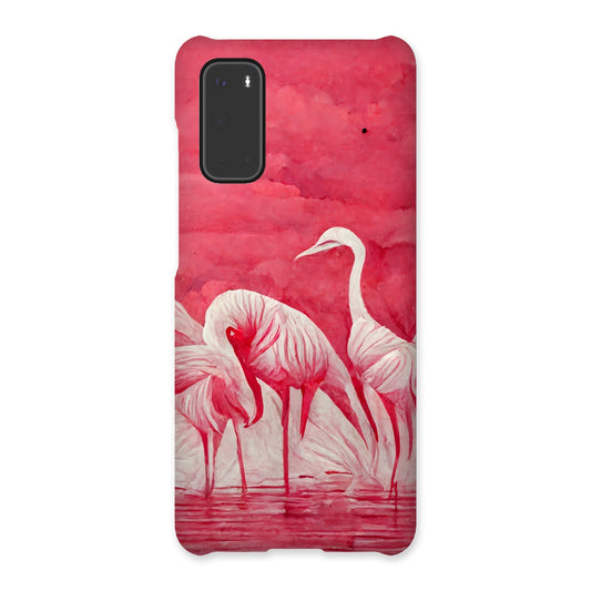 Flamingo Get Together Snap Phone Case