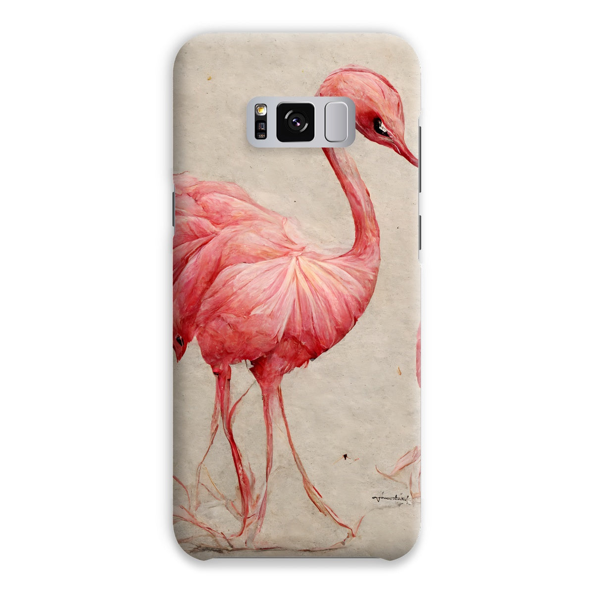 Flamingo Sketch Colors Snap Phone Case