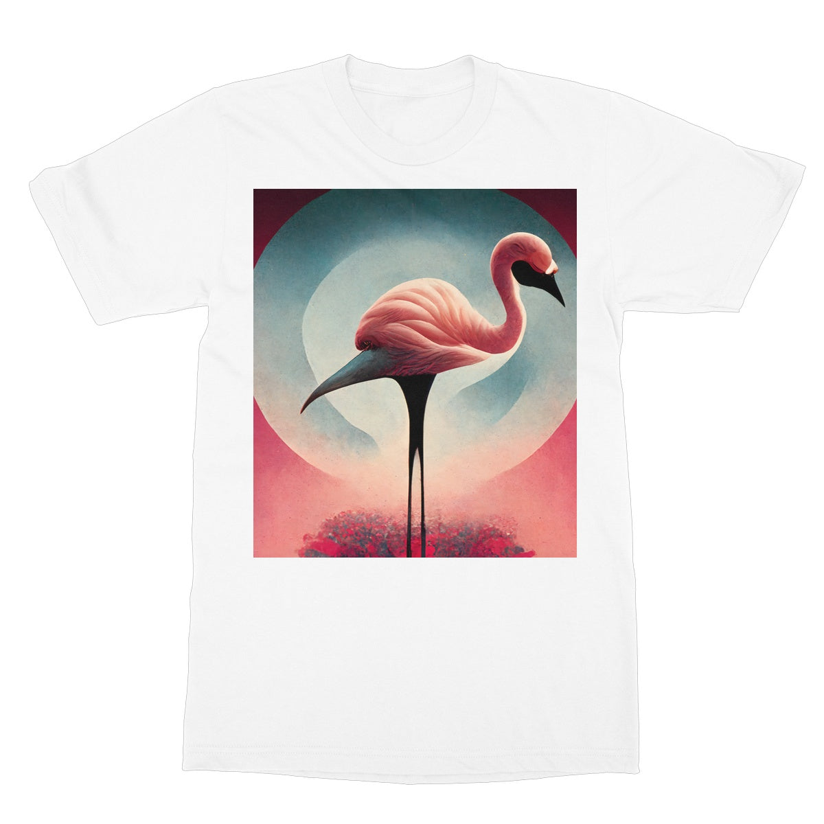 Dreamy Flamingo Softstyle T-Shirt