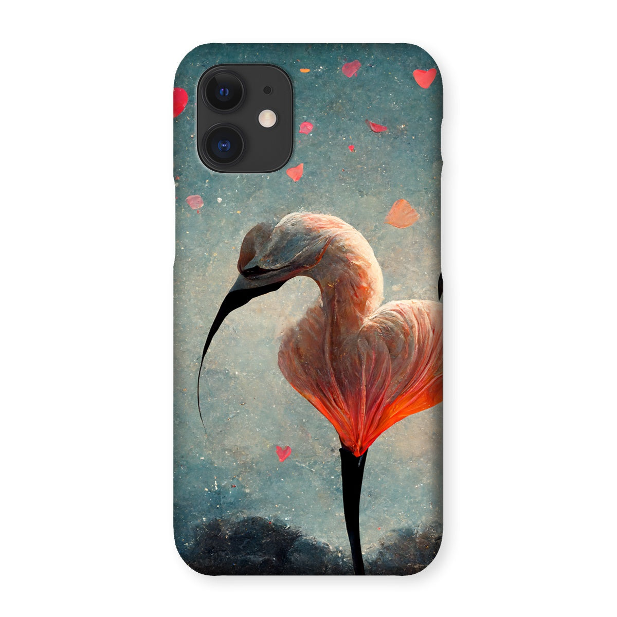 Flamingo Valentine Snap Phone Case