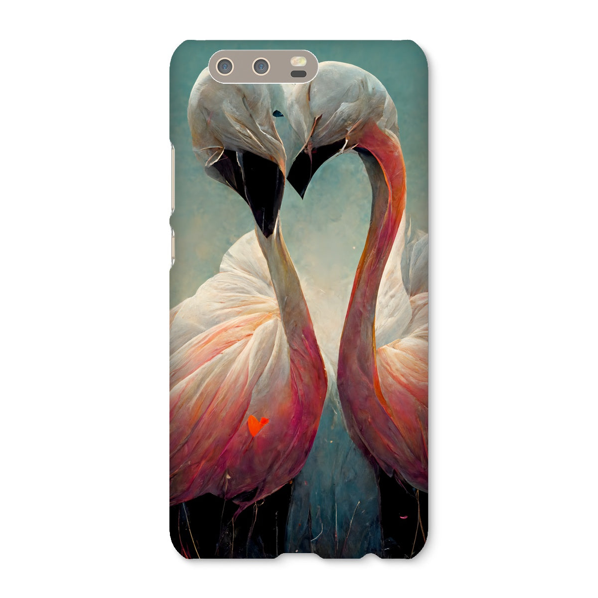 Flamingo Cuddles Snap Phone Case