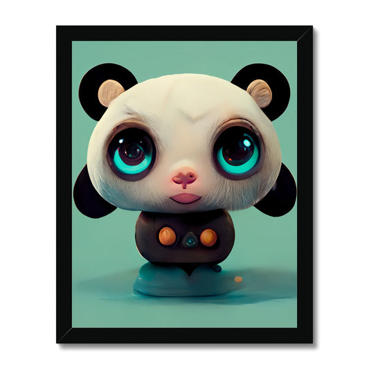 Pandapop Framed Print