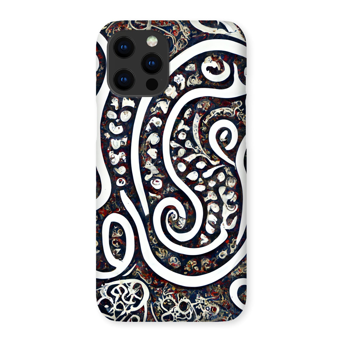 Swirling Paisley Snap Phone Case