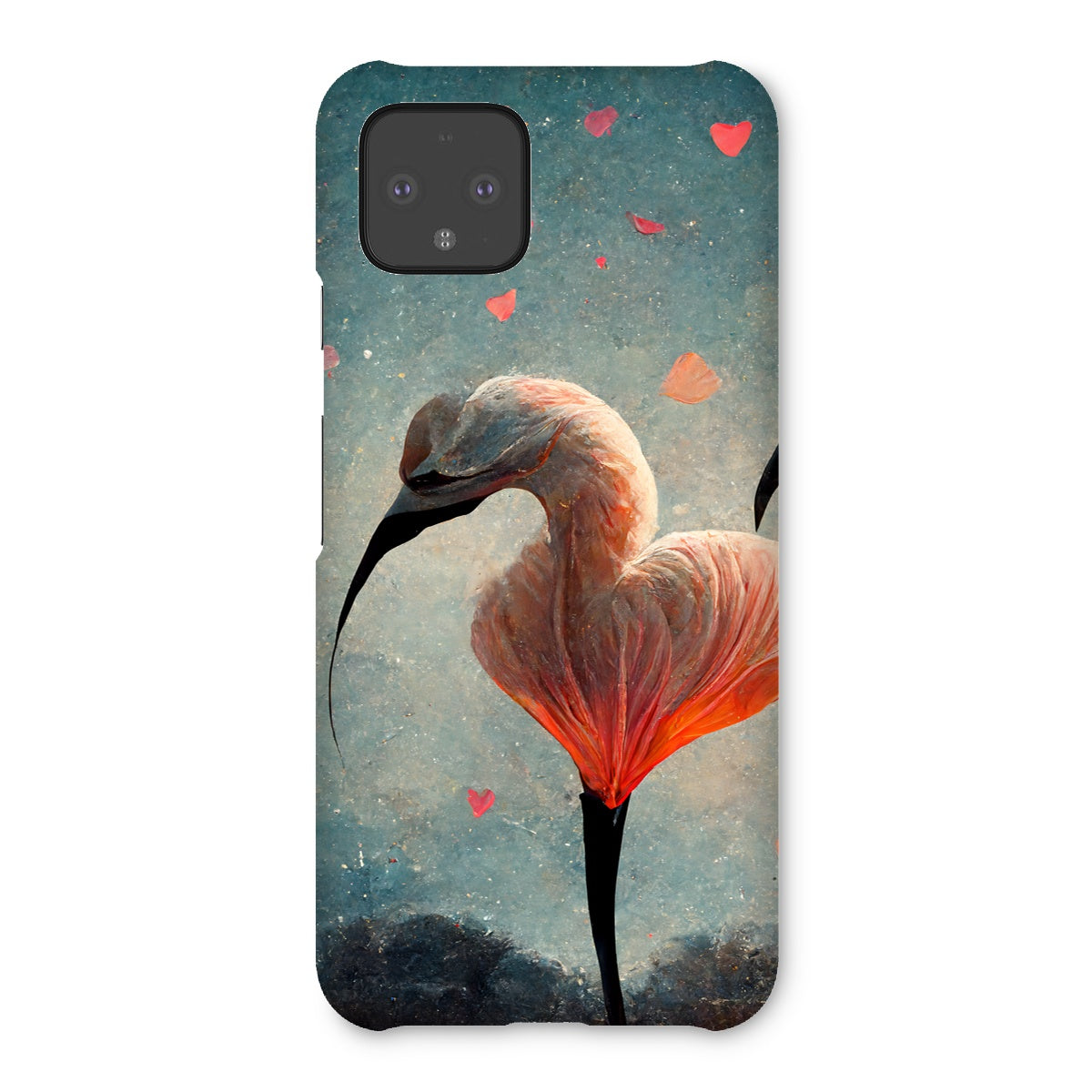 Flamingo Valentine Snap Phone Case