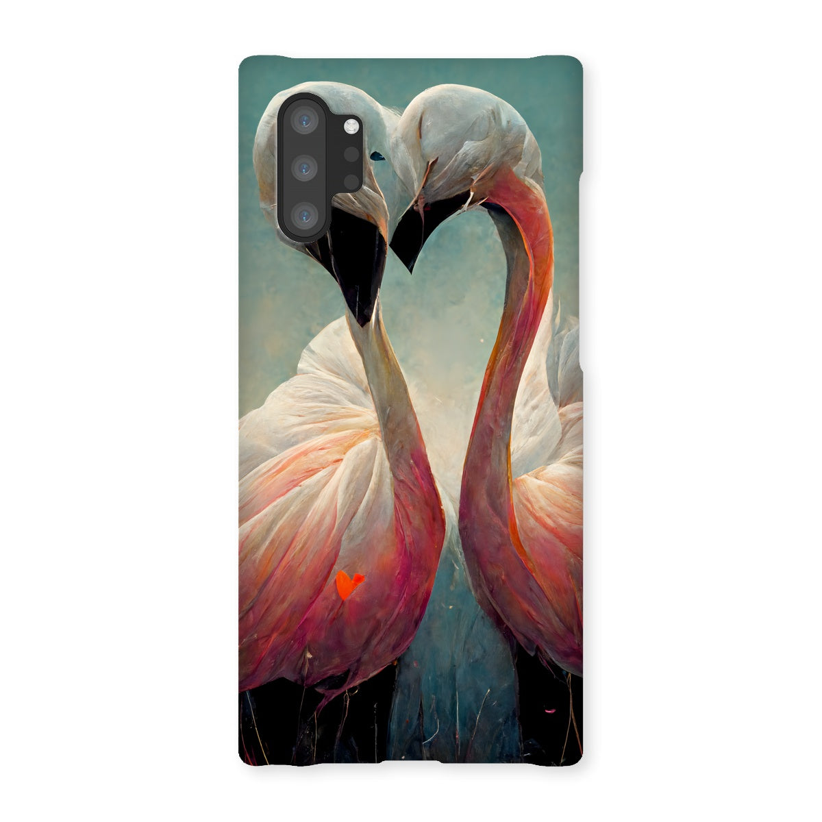 Flamingo Cuddles Snap Phone Case