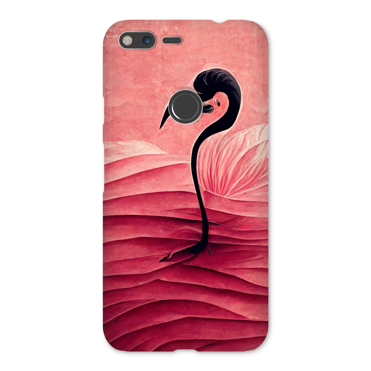 Flamingo Folds Snap Phone Case