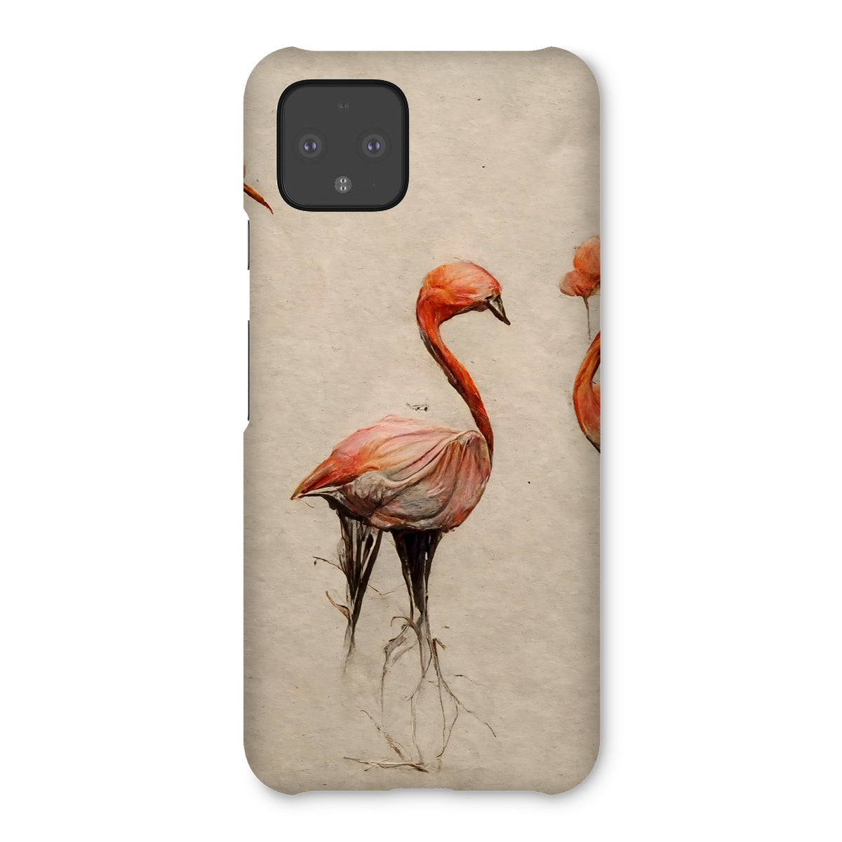 Flamingo Trio Snap Phone Case