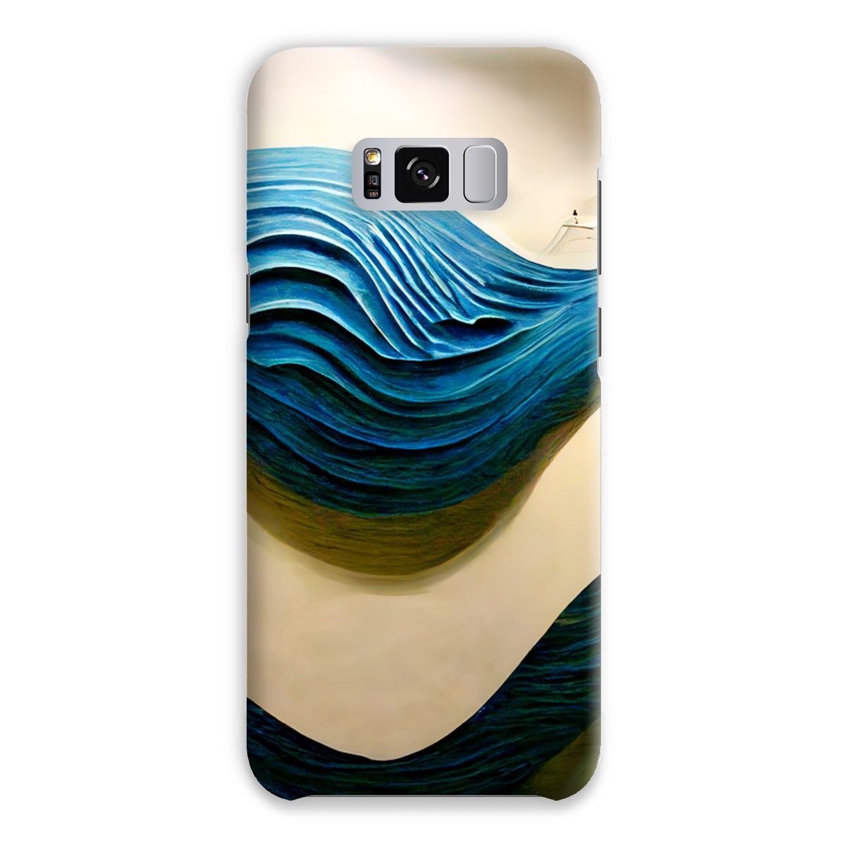 Blue Waves Snap Phone Case