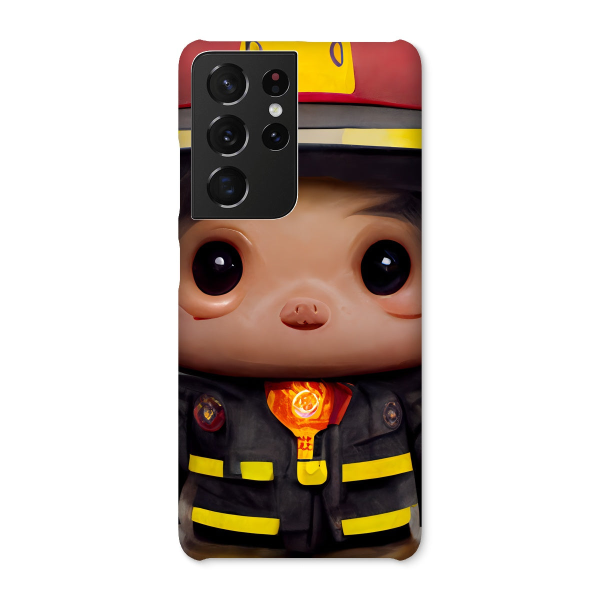 Fireman Guy Pop Snap Phone Case