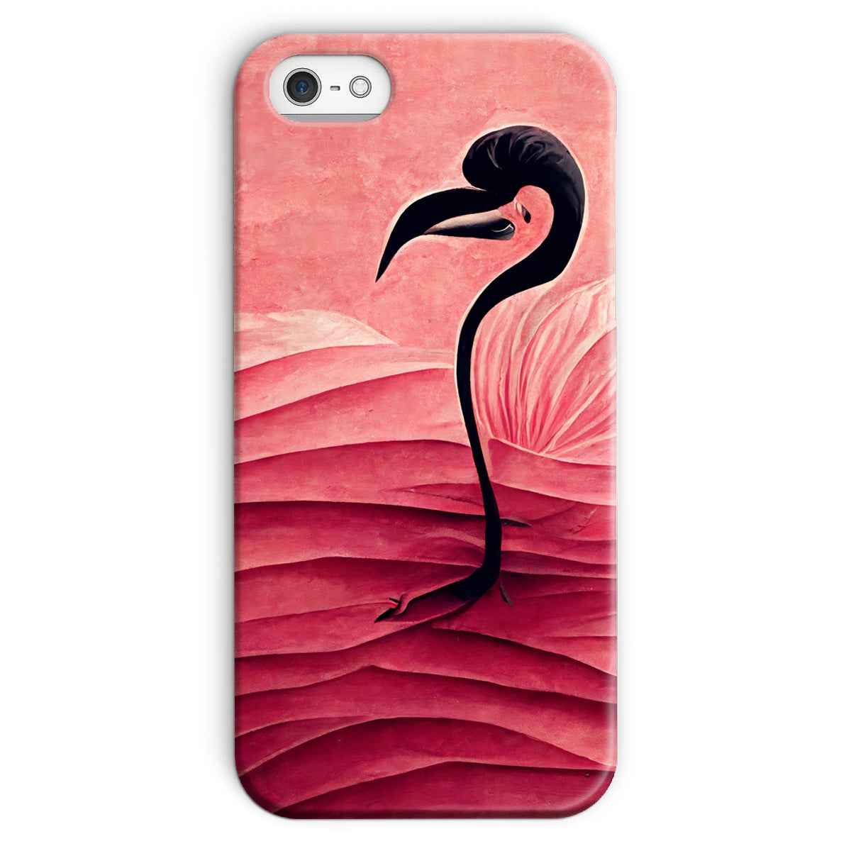 Flamingo Folds Snap Phone Case