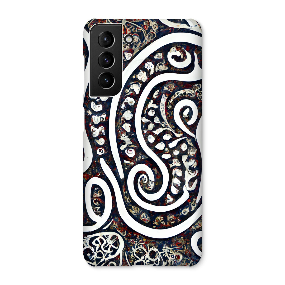 Swirling Paisley Snap Phone Case