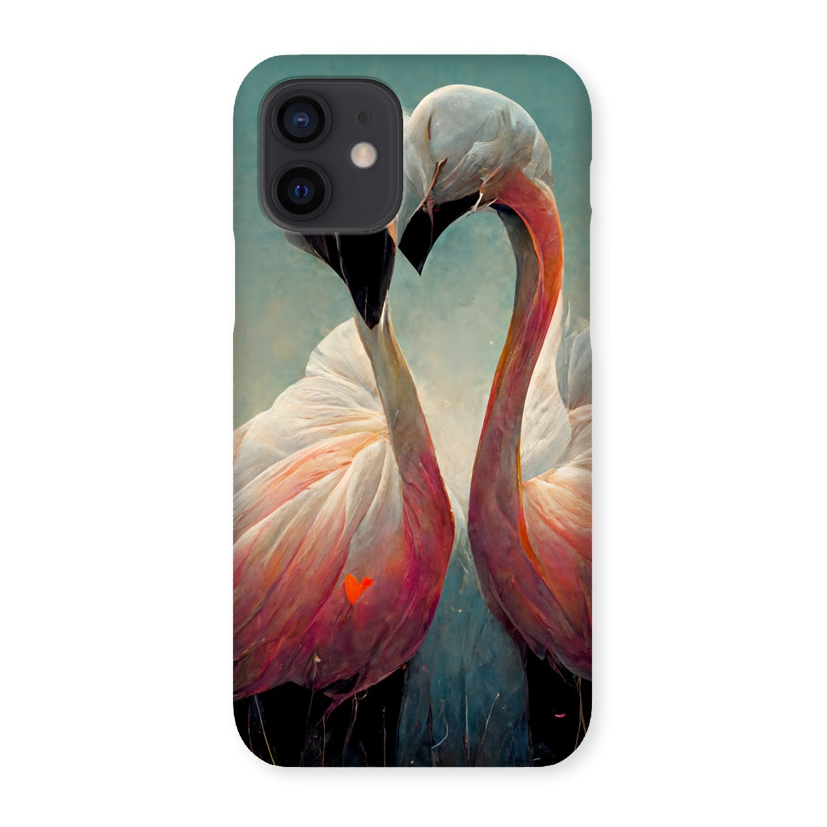 Flamingo Cuddles Snap Phone Case