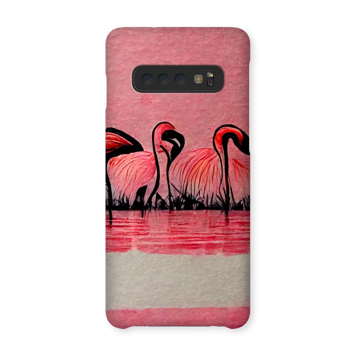 Flamingo Dinner Meetup Snap Phone Case