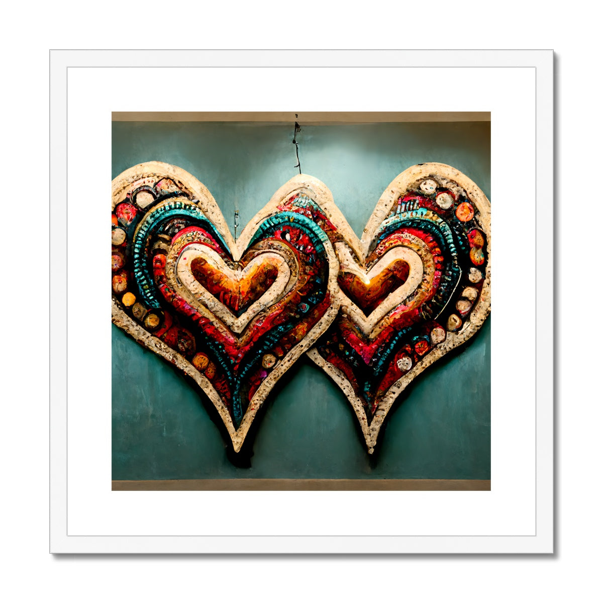 In Love Framed & Mounted Print