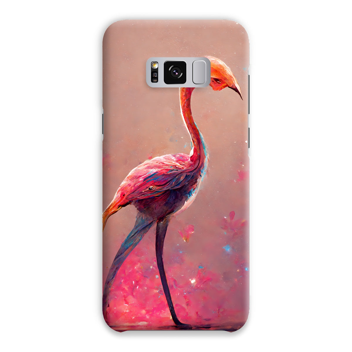 Flamingo Standing Alone Snap Phone Case