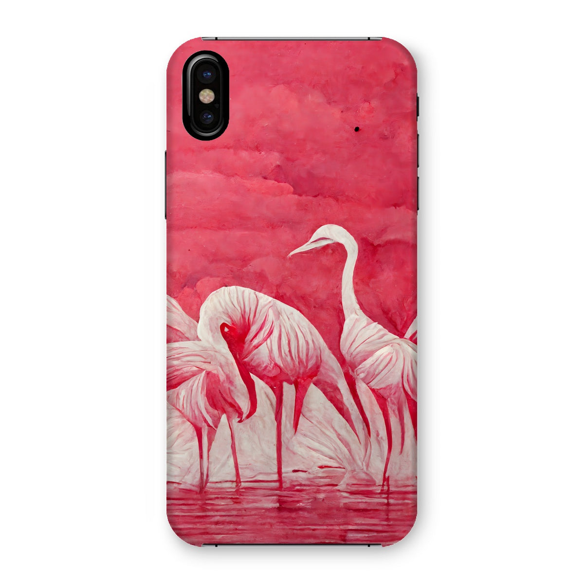 Flamingo Get Together Snap Phone Case