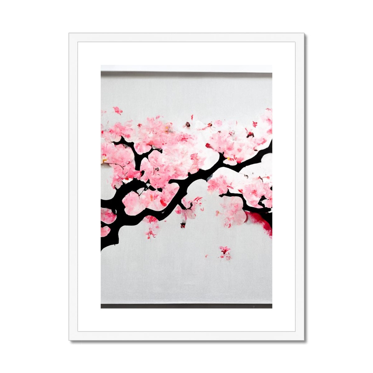 Cherry Moods Framed & Mounted Print