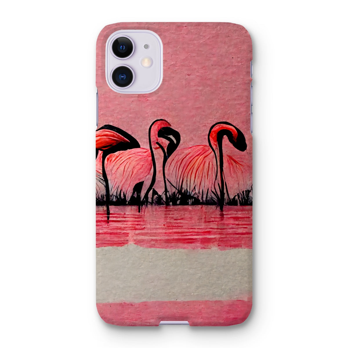 Flamingo Dinner Meetup Snap Phone Case