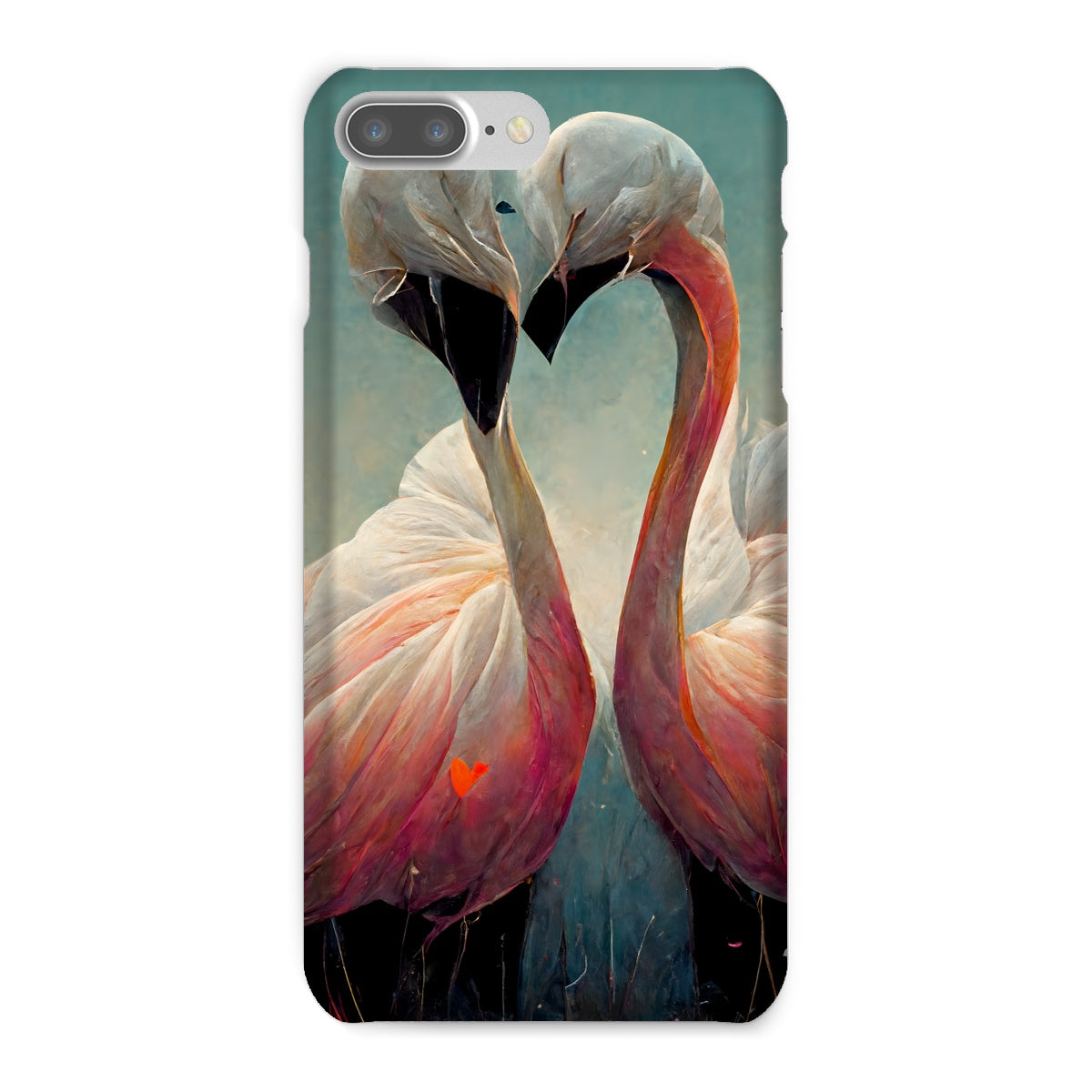 Flamingo Cuddles Snap Phone Case