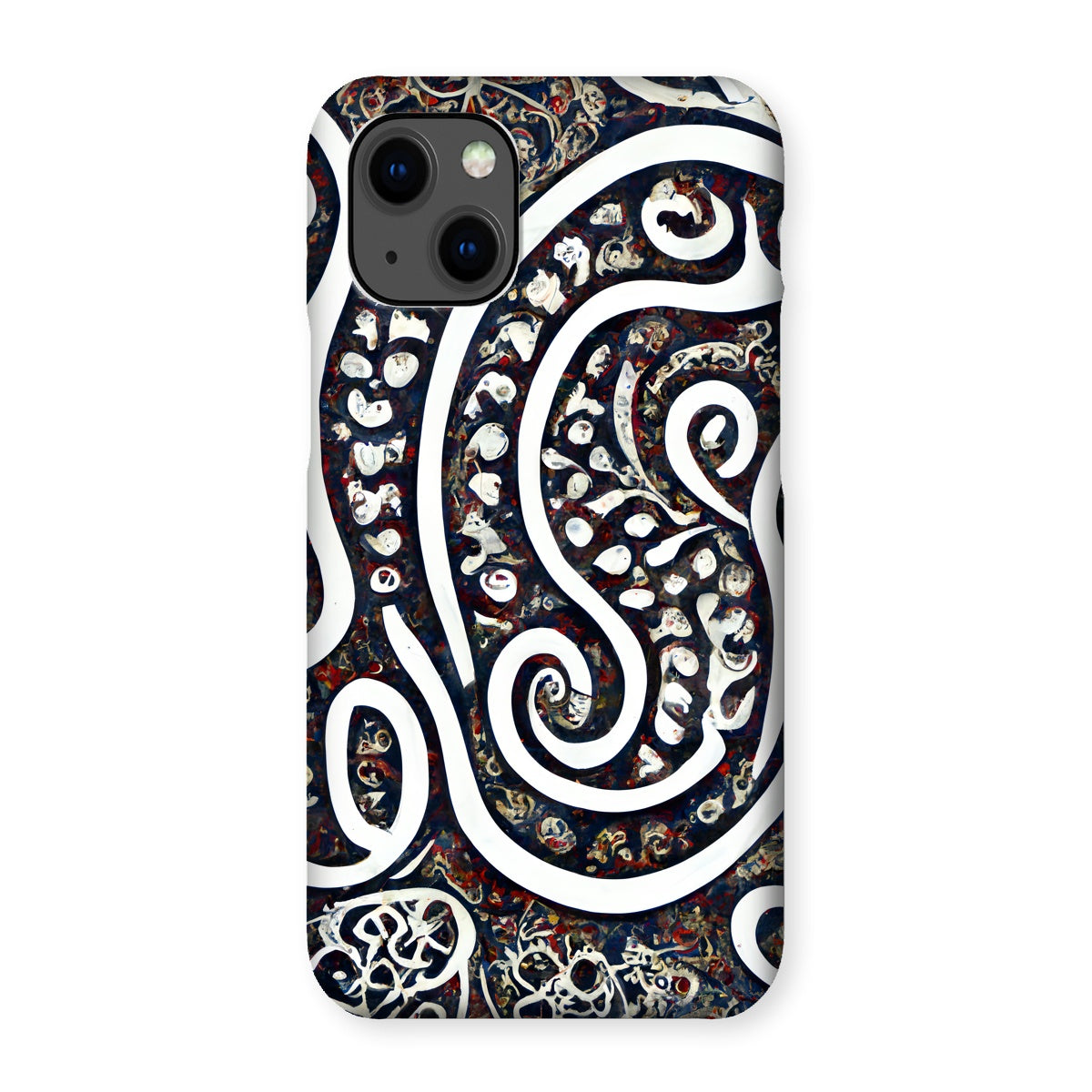 Swirling Paisley Snap Phone Case