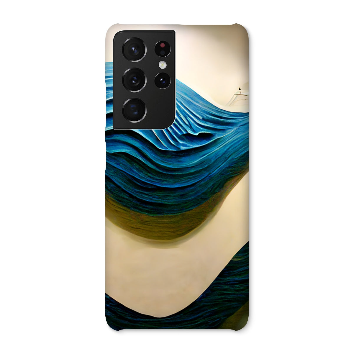 Blue Waves Snap Phone Case