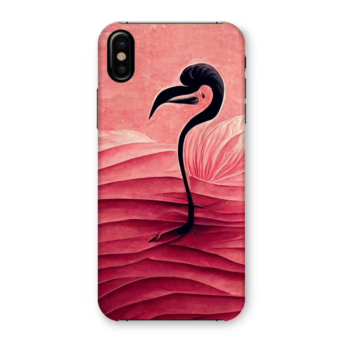 Flamingo Folds Snap Phone Case