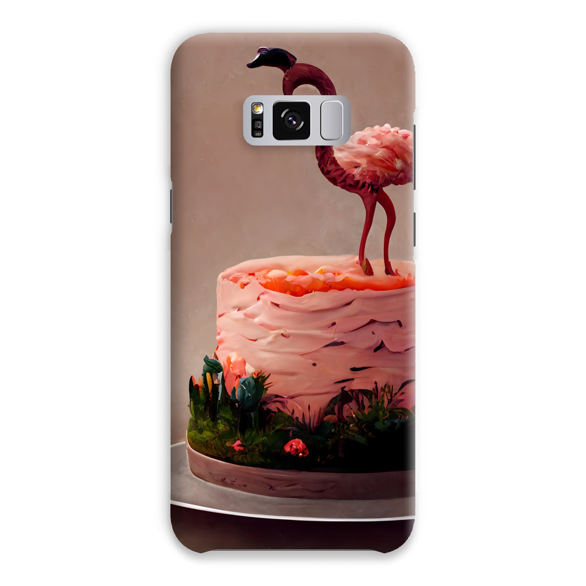 Flamingo Birthday Snap Phone Case