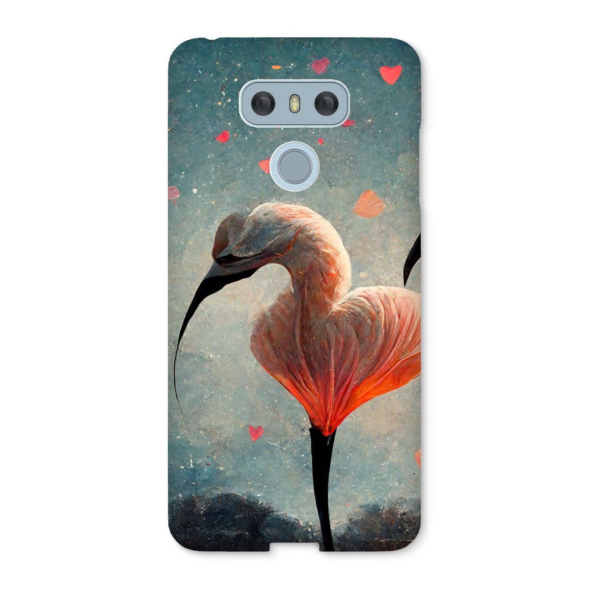 Flamingo Valentine Snap Phone Case