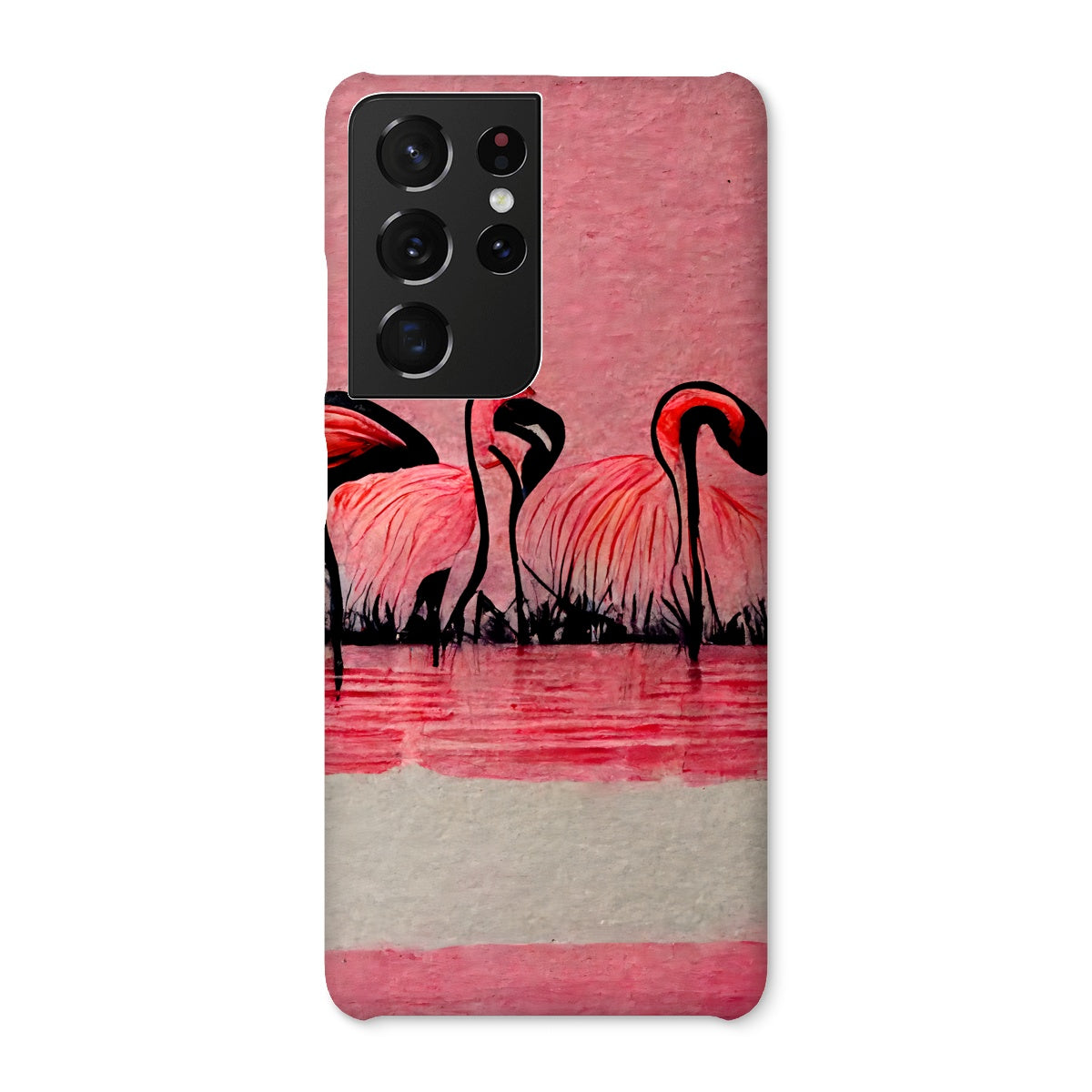 Flamingo Dinner Meetup Snap Phone Case