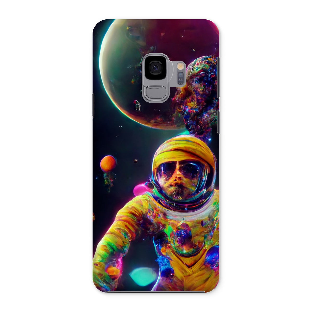 Psychedelic Astronaut in Space Snap Phone Case