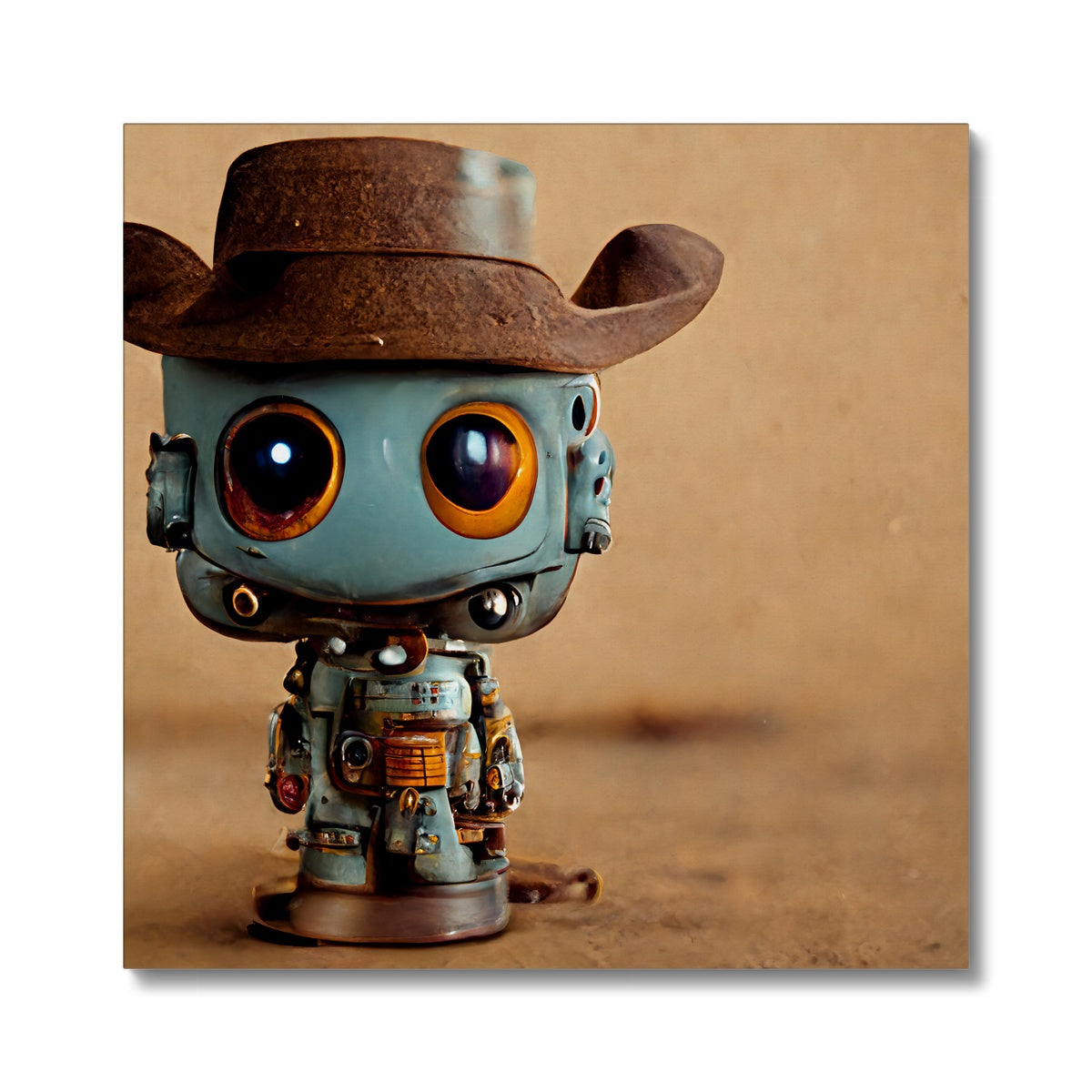 Cowbot Pop Canvas