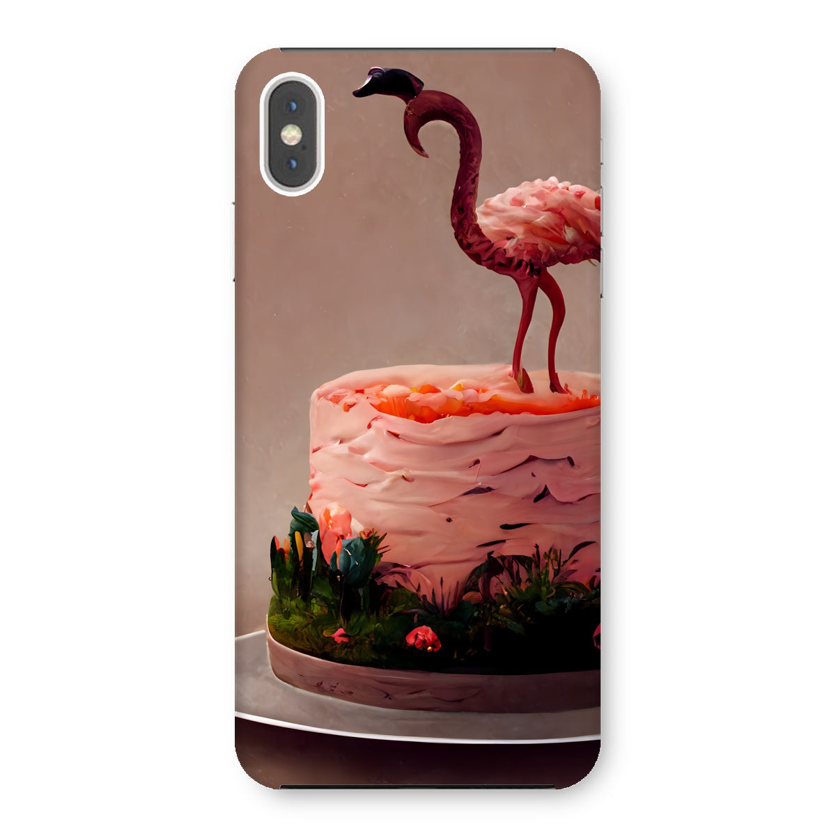 Flamingo Birthday Snap Phone Case