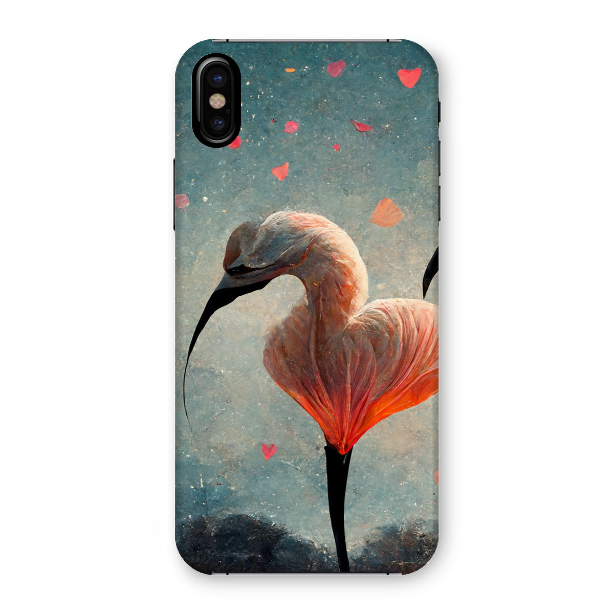 Flamingo Valentine Snap Phone Case