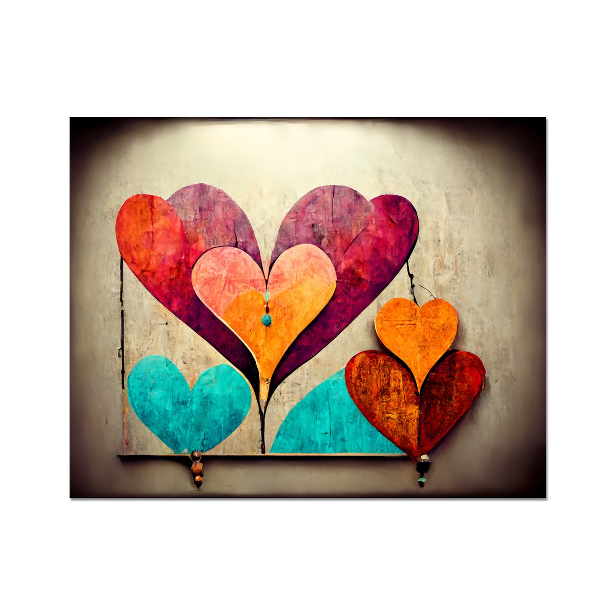 Beating Hearts Fine Art Print