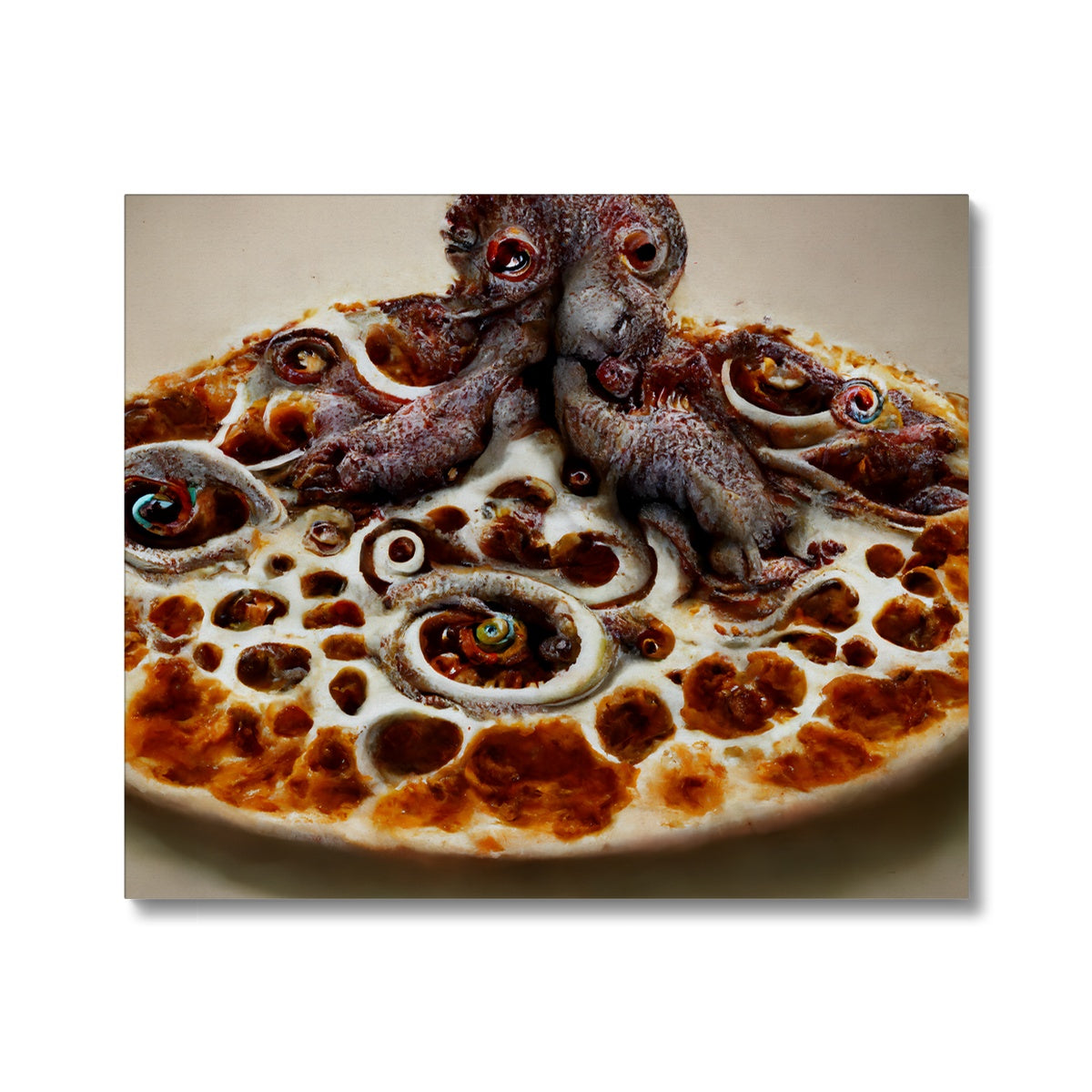 Hungry Octopus Canvas