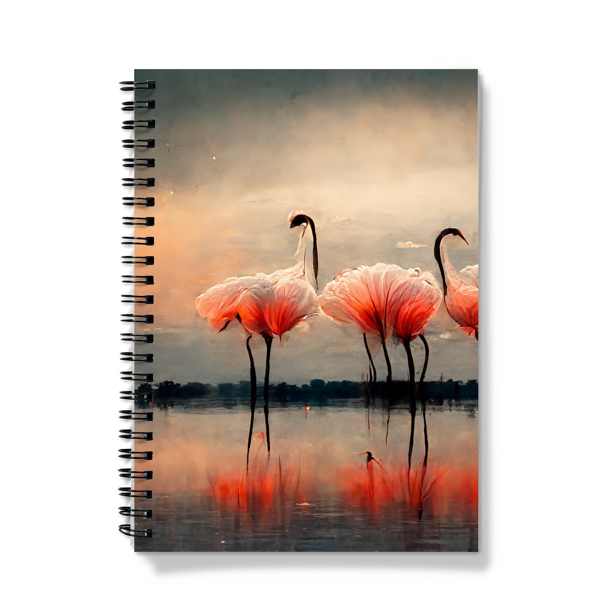 Flamingo Sunset Notebook