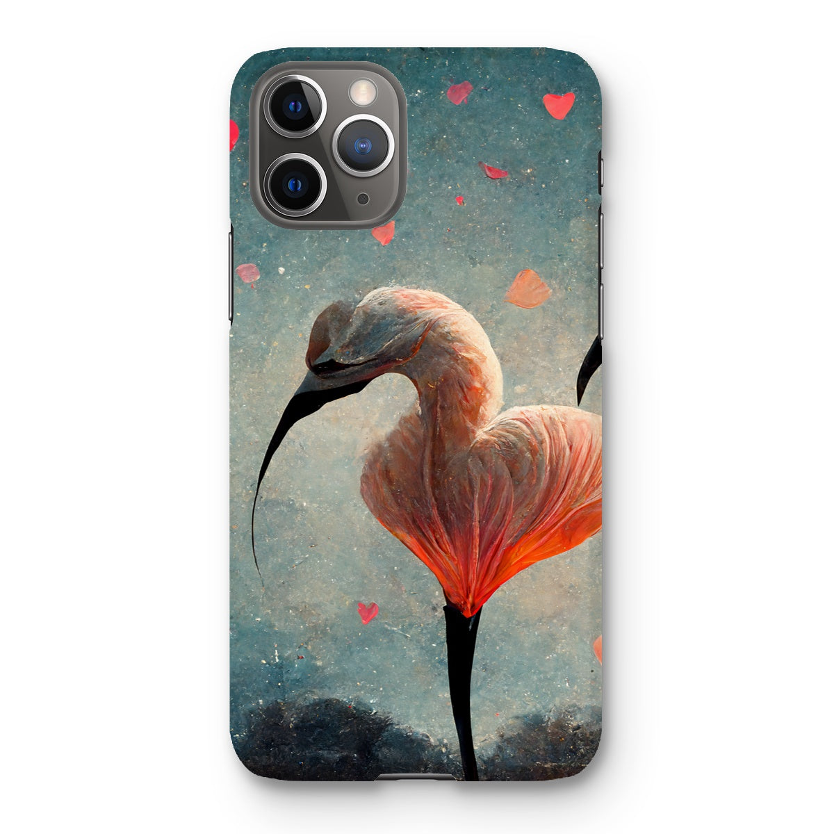 Flamingo Valentine Snap Phone Case