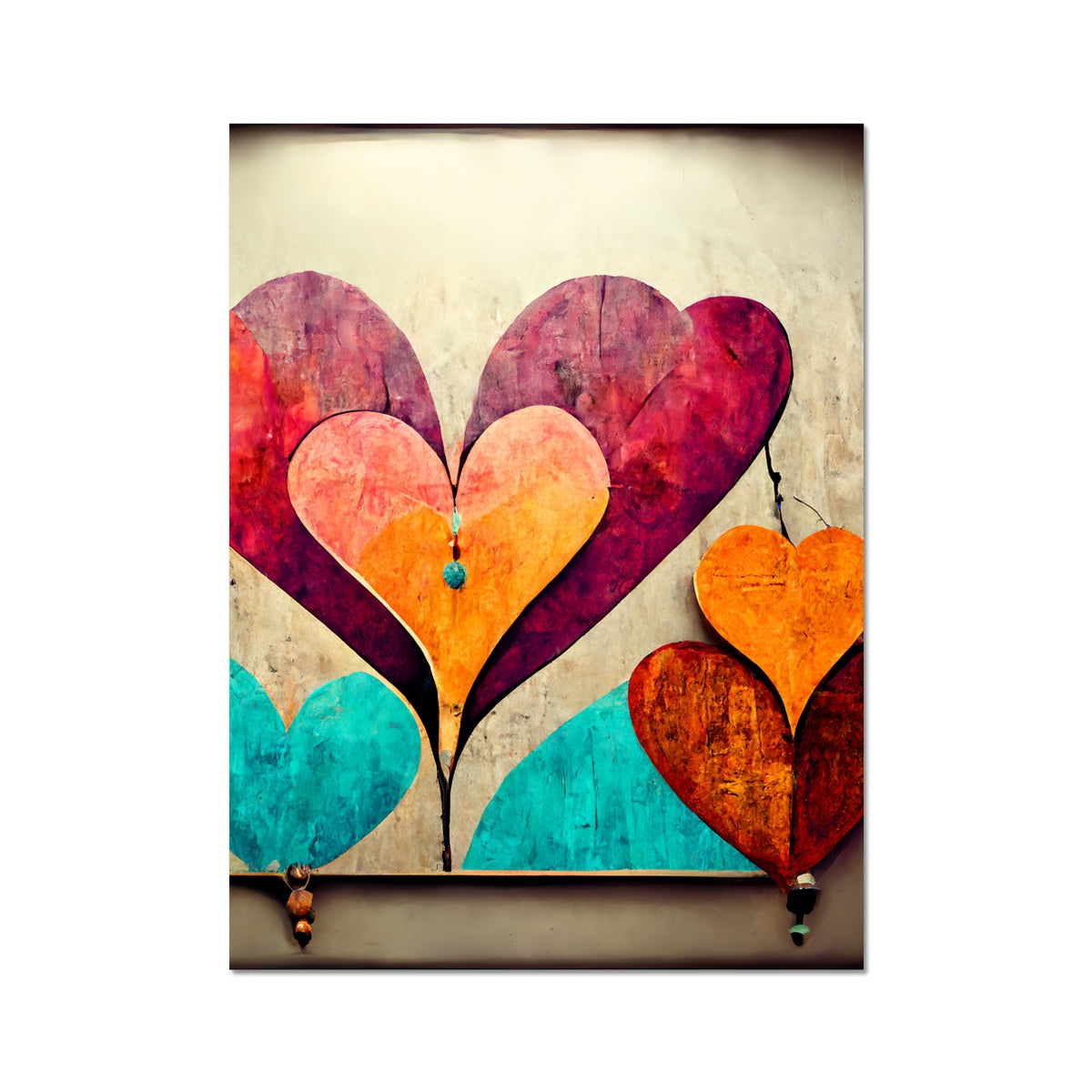 Beating Hearts Fine Art Print