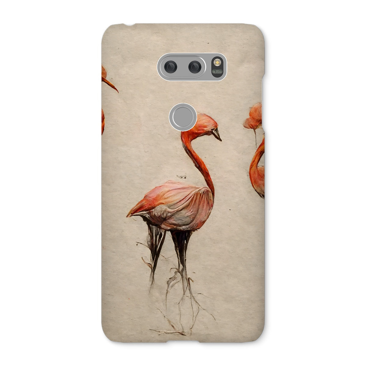 Flamingo Trio Snap Phone Case