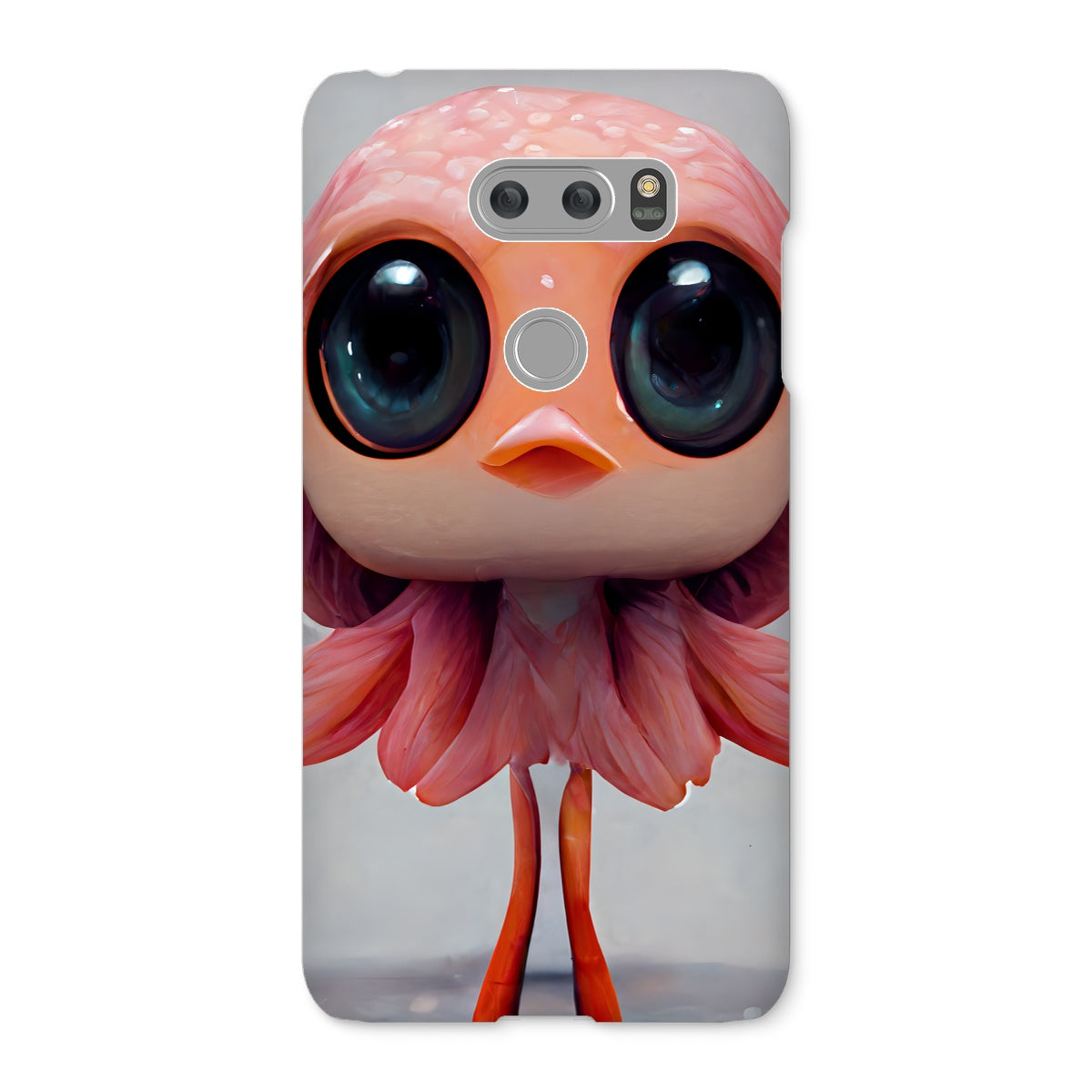 Flamingo Pop Bird Snap Phone Case