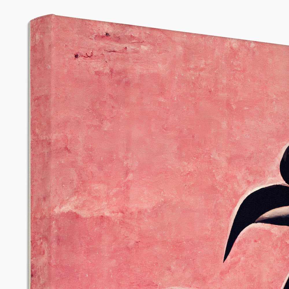 Flamingo Folds Canvas