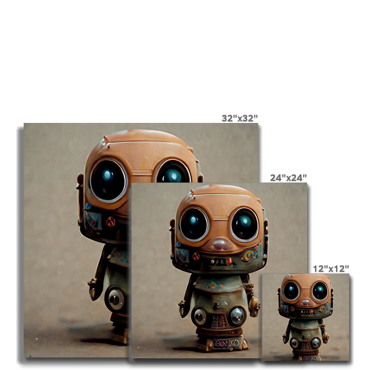 R0bot Pop Canvas