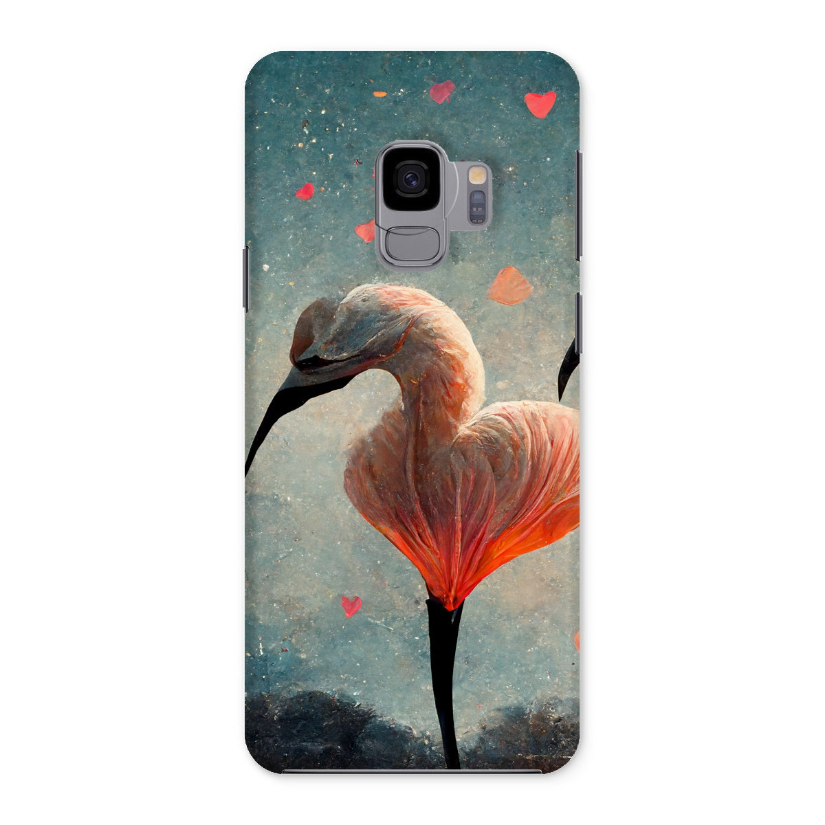 Flamingo Valentine Snap Phone Case