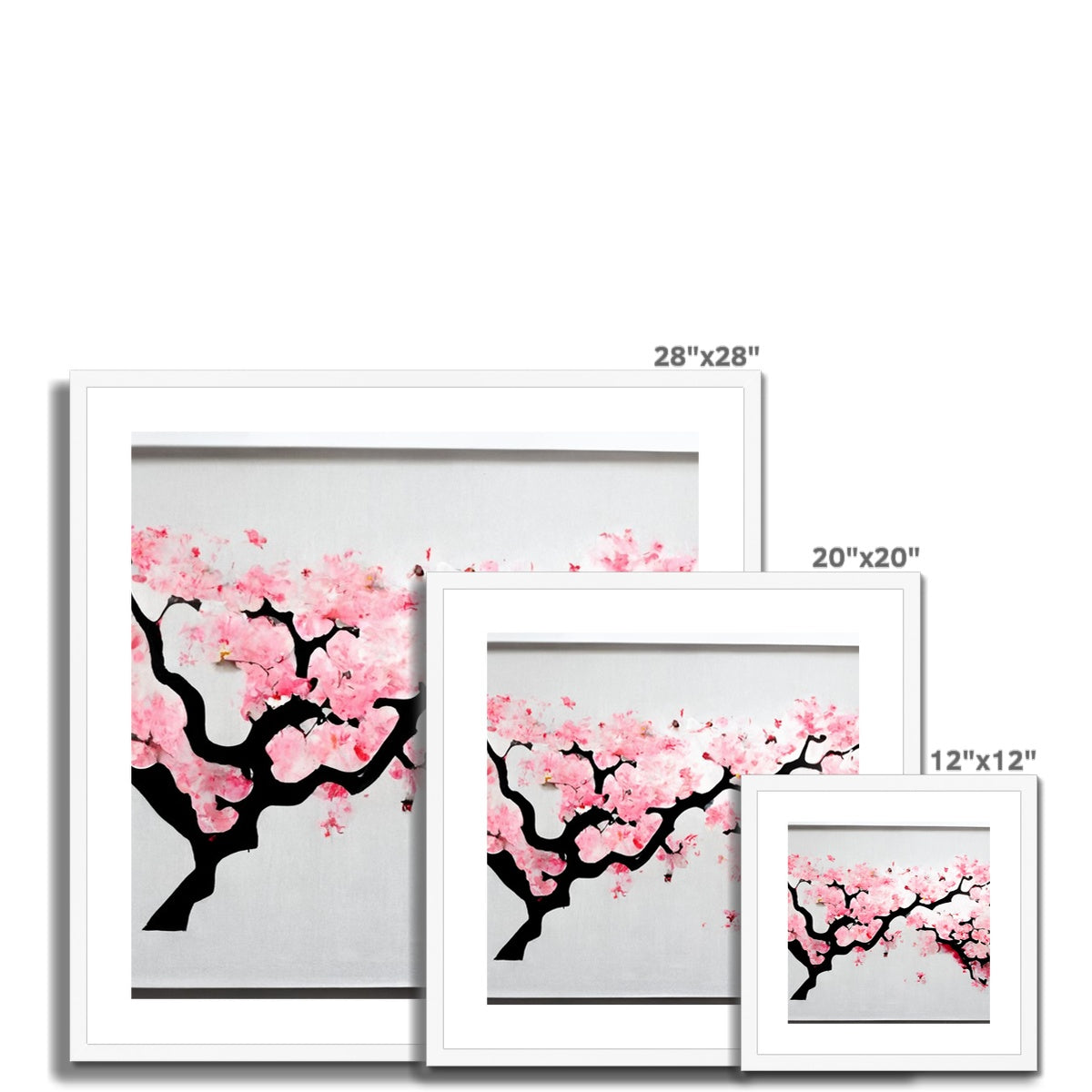 Cherry Moods Framed & Mounted Print