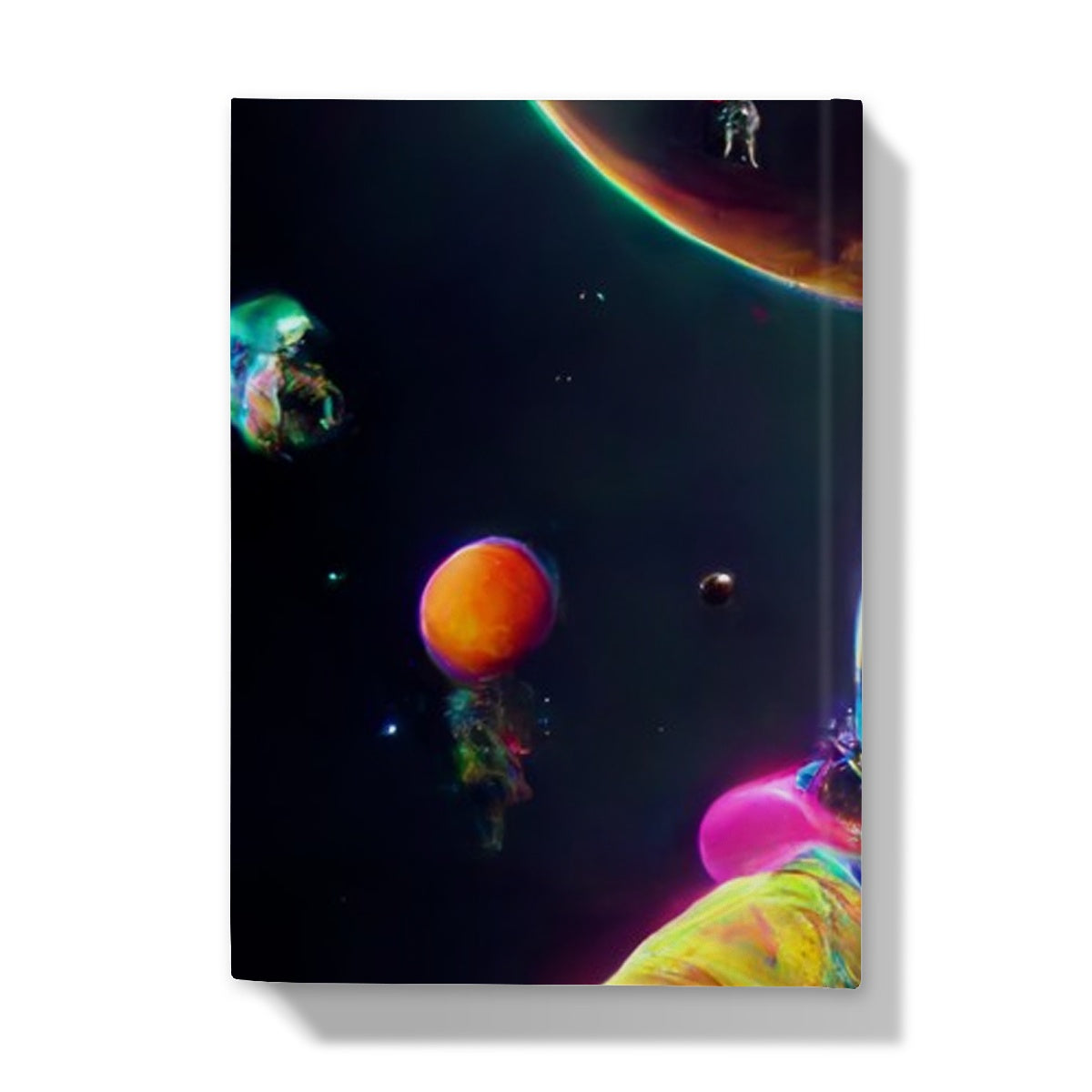 Psychedelic Astronaut in Space Hardback Journal