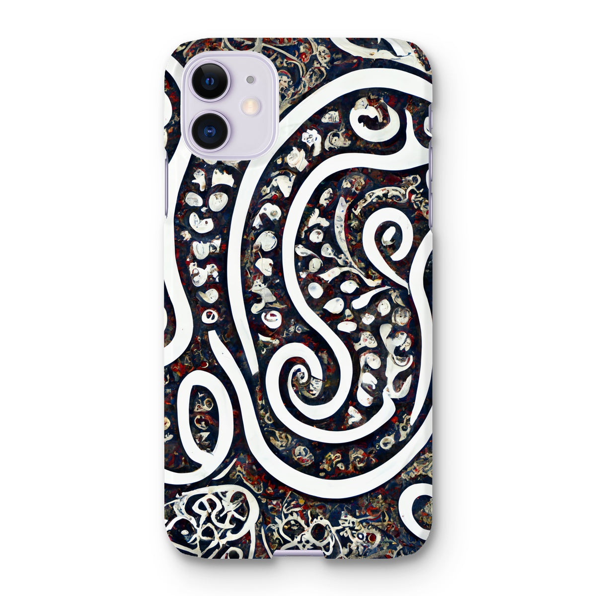 Swirling Paisley Snap Phone Case