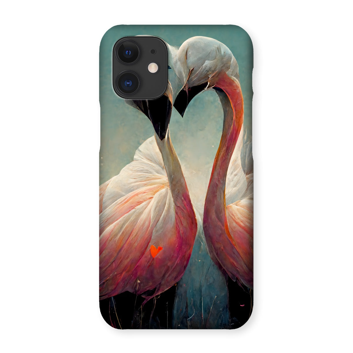 Flamingo Cuddles Snap Phone Case