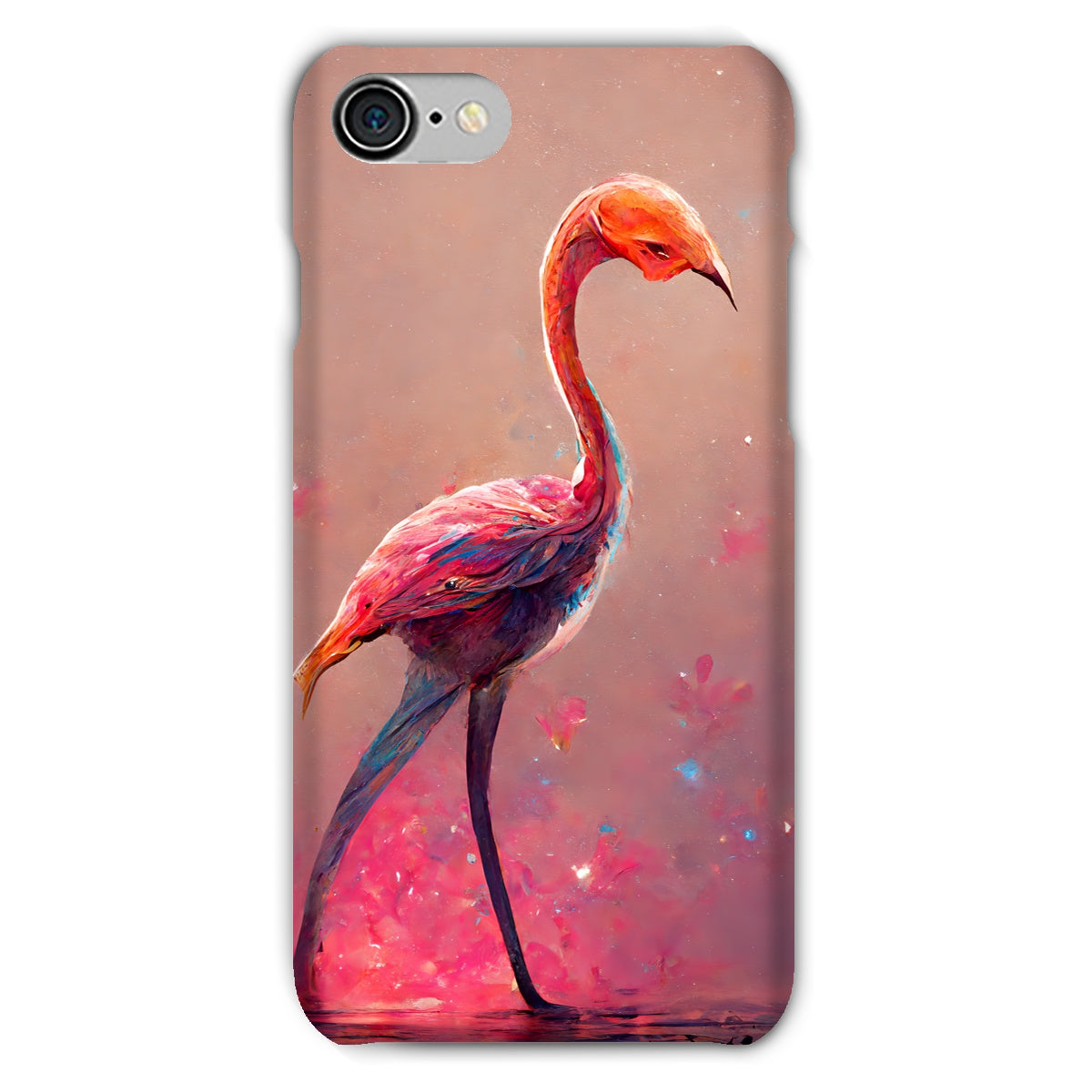 Flamingo Standing Alone Snap Phone Case