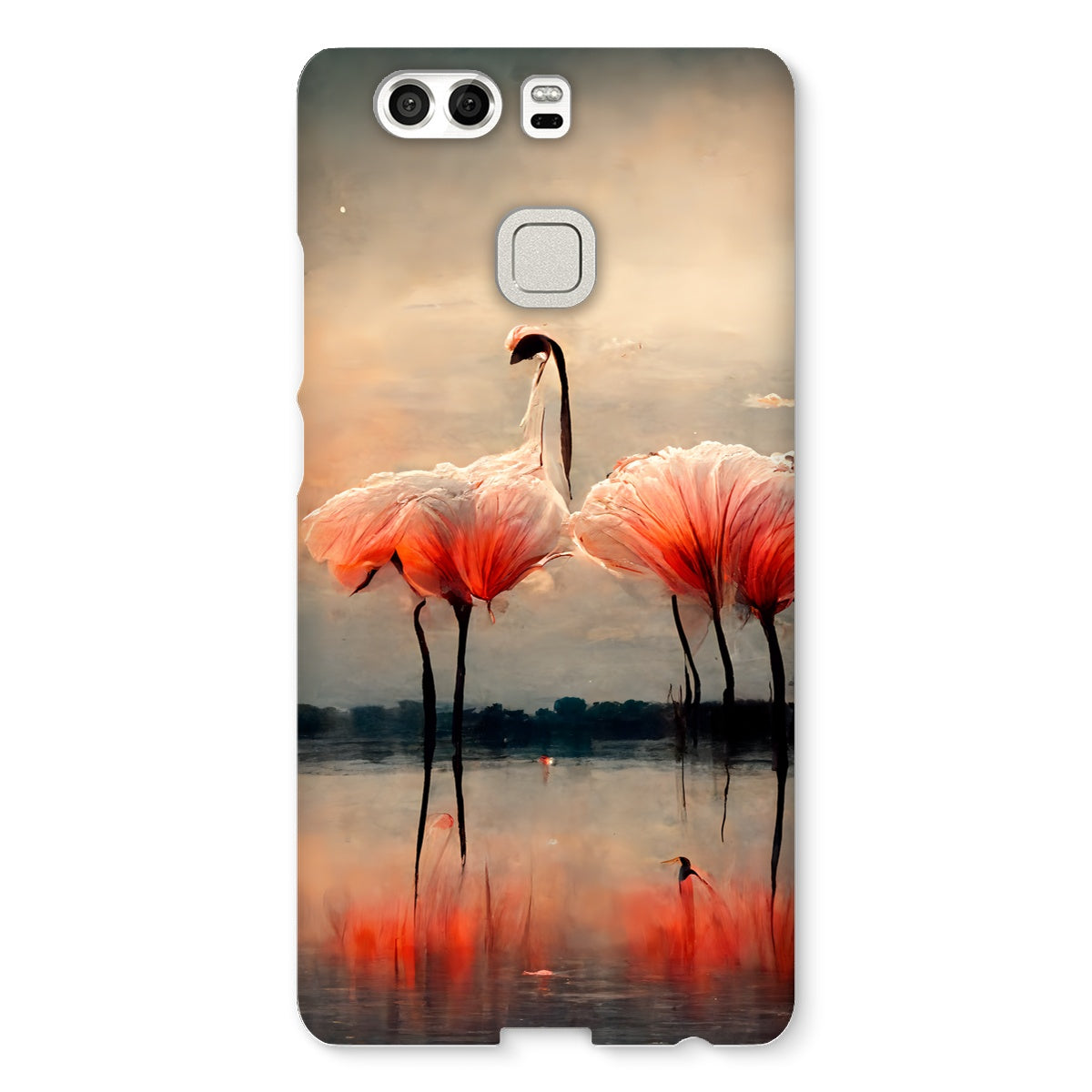 Flamingo Sunset Snap Phone Case