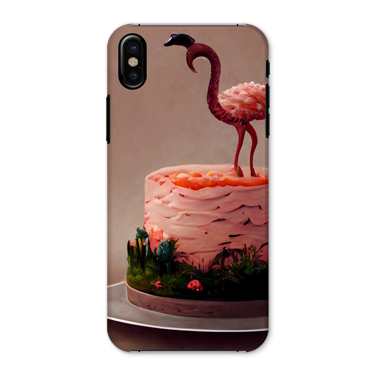 Flamingo Birthday Snap Phone Case